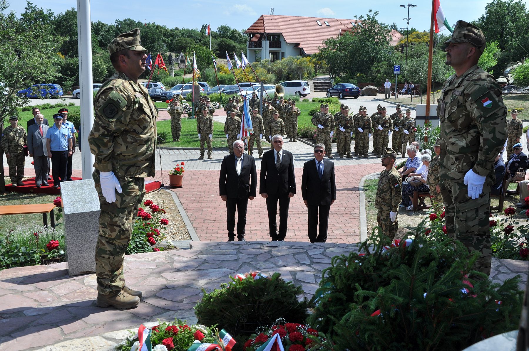 A Békefenntartók Napját ünnepelték a pákozdi Katonai Emlékparkban
